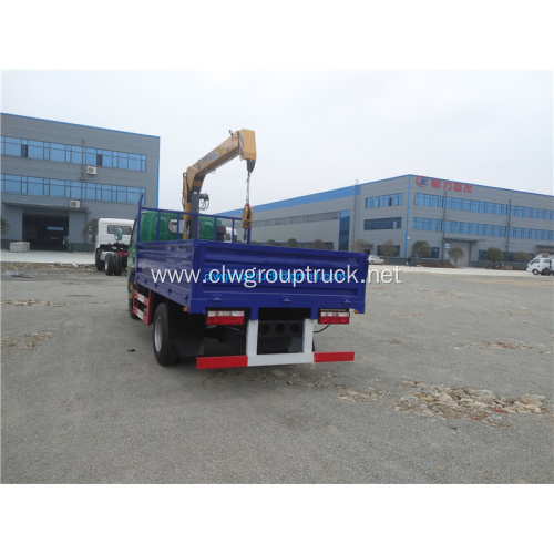 CLW small 4x2 truck mounted crane